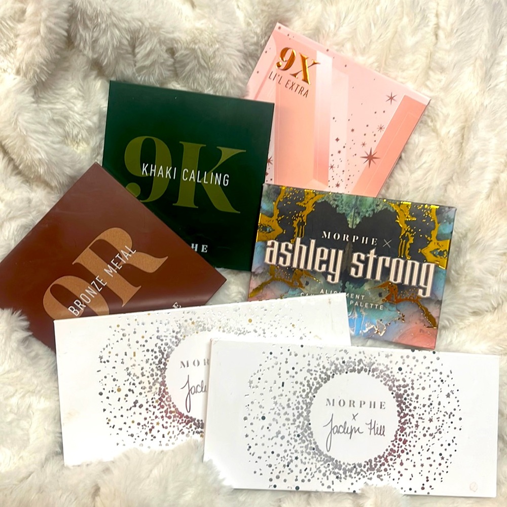 5 Morphe palettes